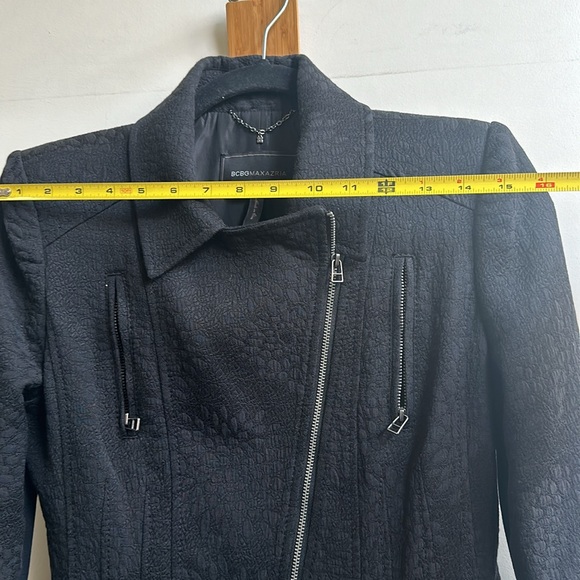 BCBGMAXAZARIA Floral Jacquard Black Jacket FINAL PRICE - Picture 8 of 10